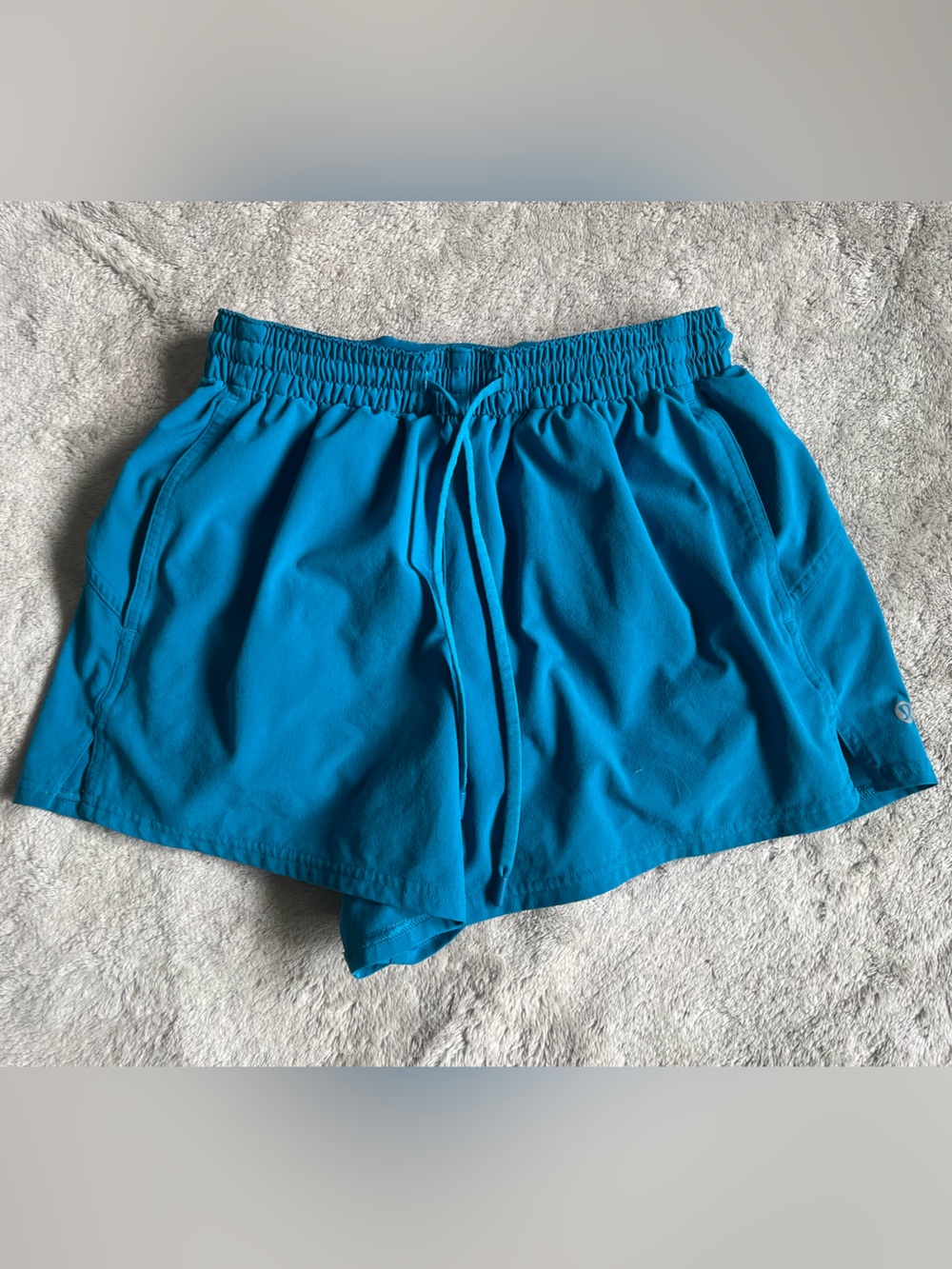 Lululemon Pace Rival High-Rise Short 3" size 2 in Hawaiian Blue